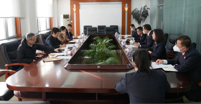 金普新区政法委书记王杰一行莅临开发区检察院调研指导工作